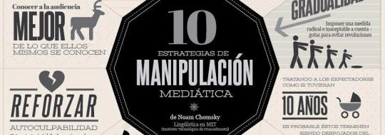 Técnicas de marketing: Noam Chomsky y las 10 Estrategias de Manipulación Mediatica