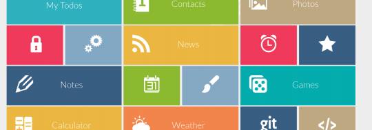 Come creare una dashboard simil Windows8 con CSS3 e jQuery