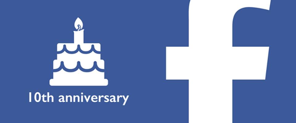 Facebook 10th anniversary