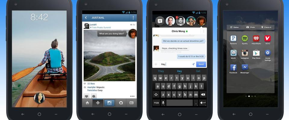 Facebook Home, FB ridisegna il desktop di iOS e Android