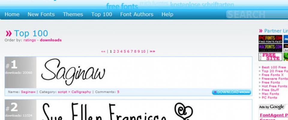 best fonts websites for mac