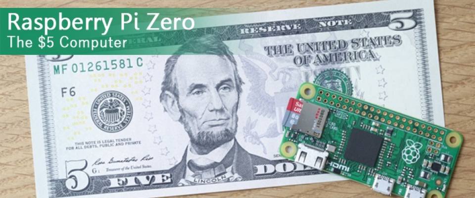 Raspberry Pi Zero: Get a Computer for only $5!!
