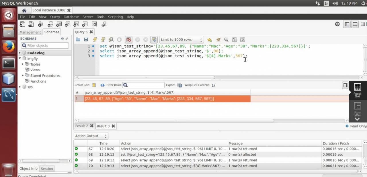 How JSON data types work in mysql | Web Design and Web Development news ...